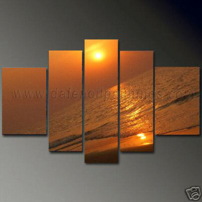 Dafen Oil Painting on canvas seascape painting -set650